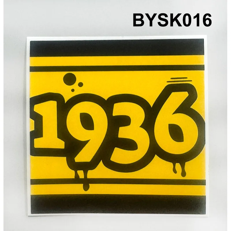 8 types 9*9cm La Familia LF2005 Beitar Decoration Stikers for Bag Cup Wall Fridge BYSK016-23 (Group III)