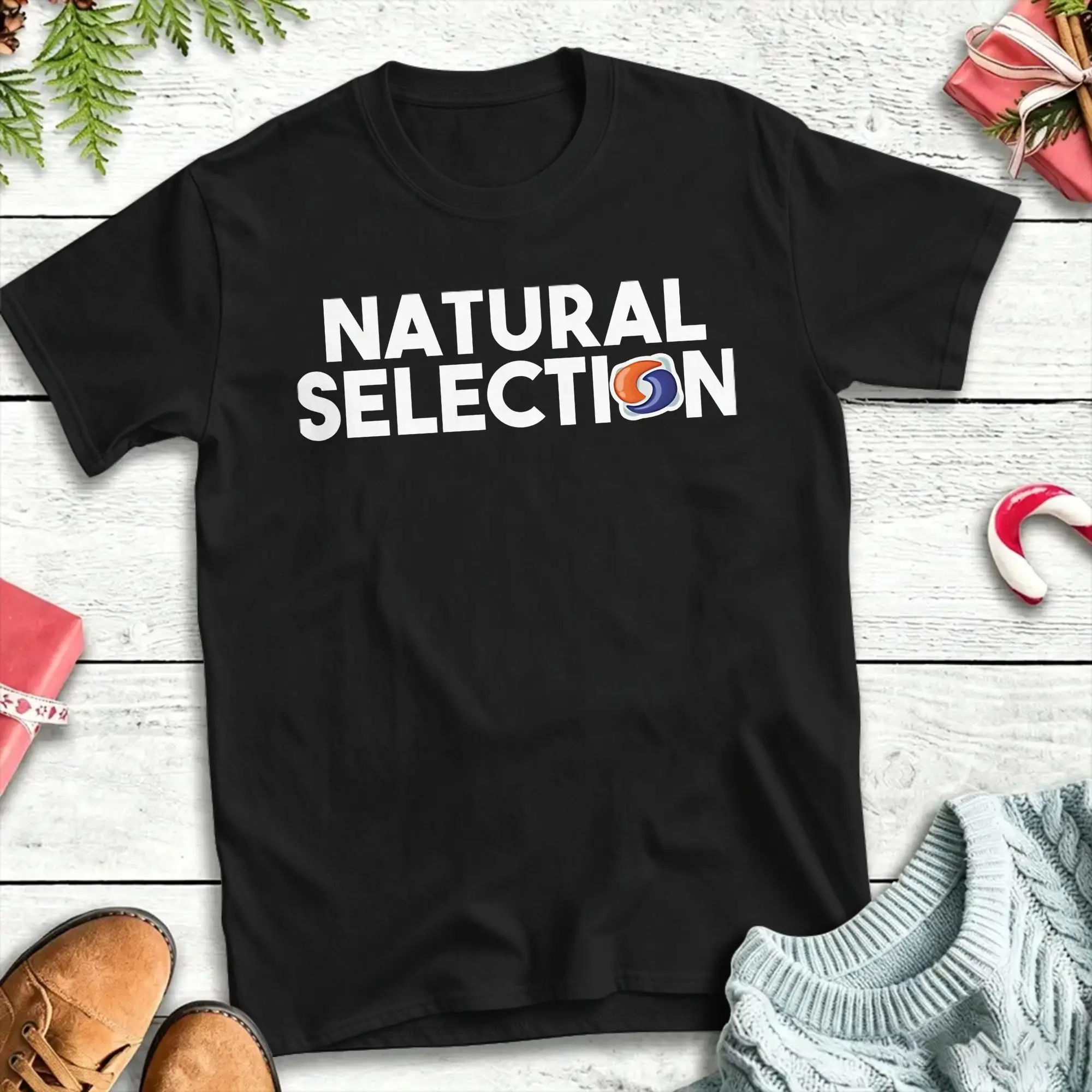 Men's WRATH Natural Selection  T Shirts  Cotton Tops Summer Streetwear Short-Sleeved T Shirt Crewneck Harajuku Custom DIY Tshirt
