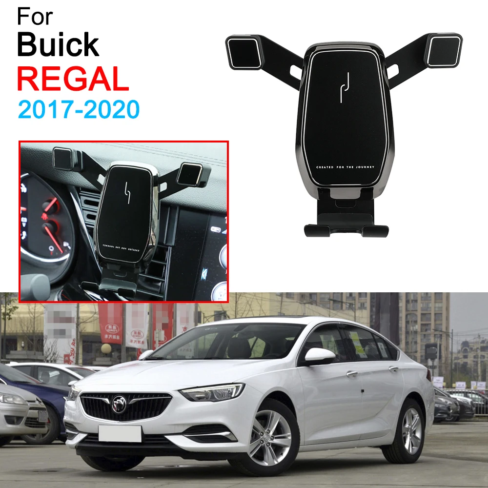 Mobile Phone Support Bracket Air Vent Mount Cradle Call Phone Holder for Buick Regal Accessories 2017 2018 2019 2020 2021 2022