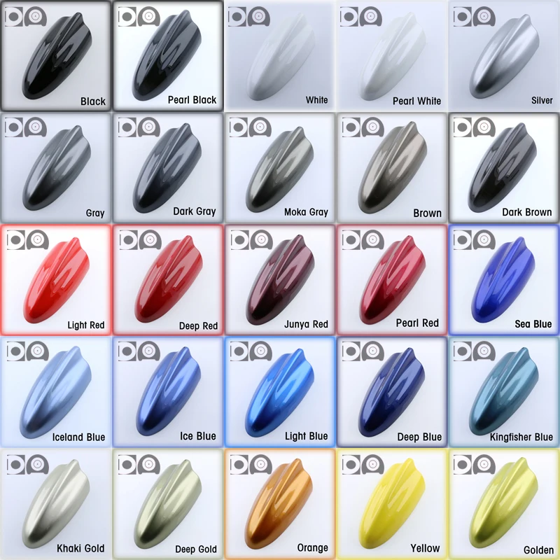 Universal Super shark fin antenna special car radio aerials Piano paint Stronger signal for Renault  Megane 3 III