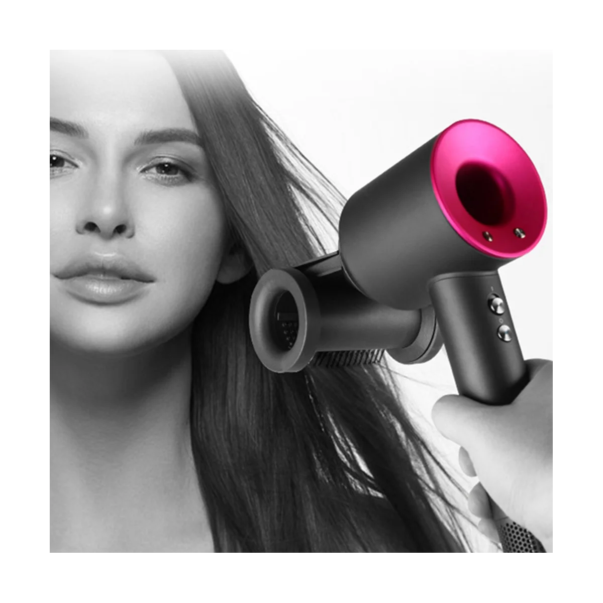 

New Anti-Flight Flyaway Attachment Nozzle for Dyson Supersonic Hair Dryer HD01 HD02 HD03 HD04 HD08 HD15