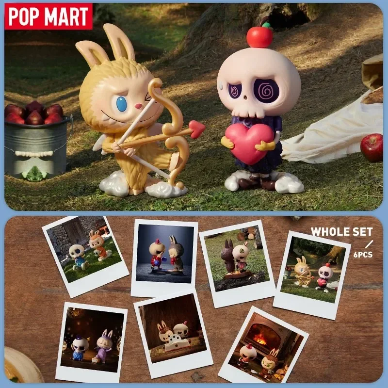 POP MART THE MONSTERS Mischief Diary Series Blind Box Toys Guess Bag Mystery Box Mistery Caixa Action Figure Surpresa Cute Model