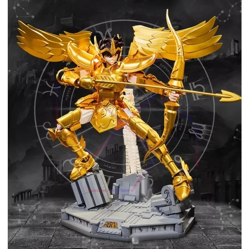 In Stock Pinqi Saint Seiya Sagittarius Gold Saint Cloth Action Figure Collection Toy Gift