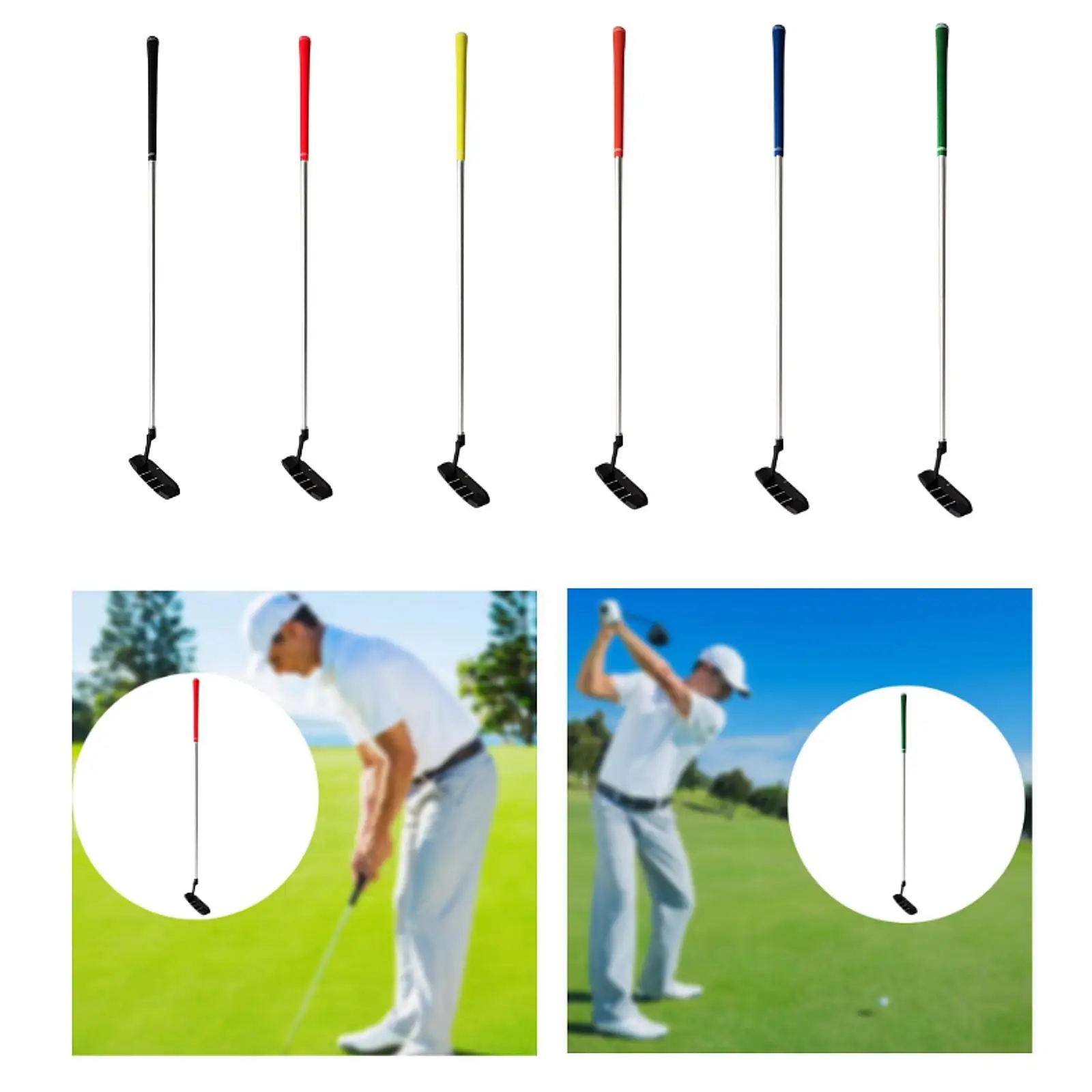 

Golf Putter Comfortable Grip Tool Golf Putting Club for Outdoor Home Indoor
