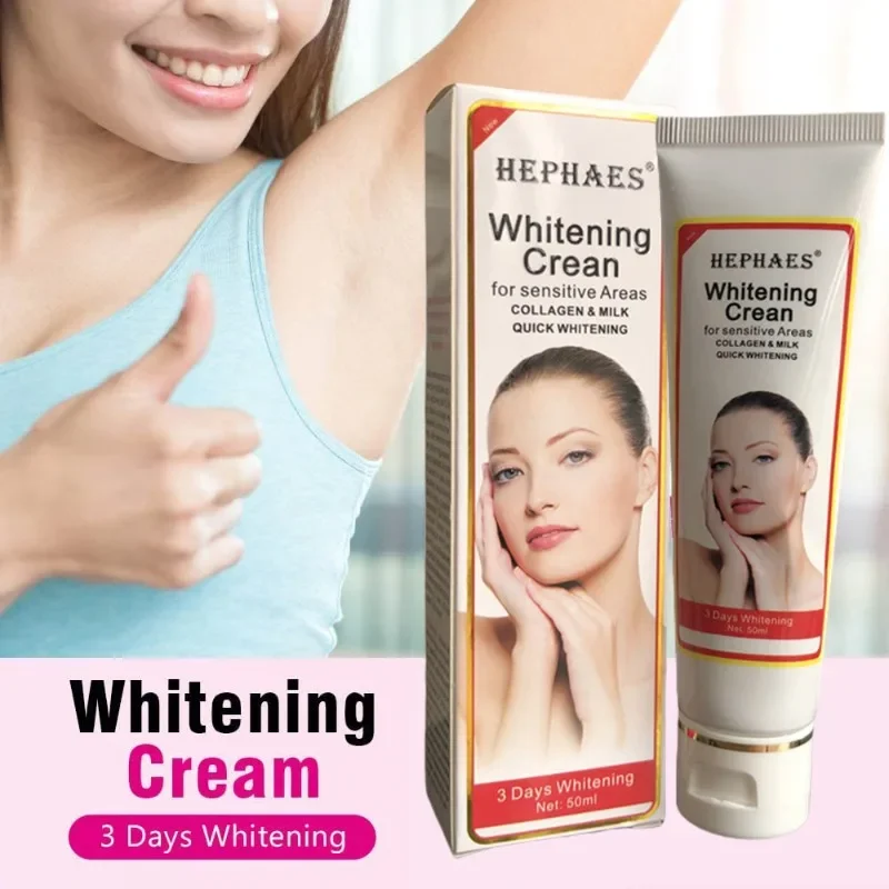 Dark Spot Corrector Skin Lightening Cream for Body Intimate Areas Armpit Knees Underarms 3 Days Whitening Cream Sensitive Areas