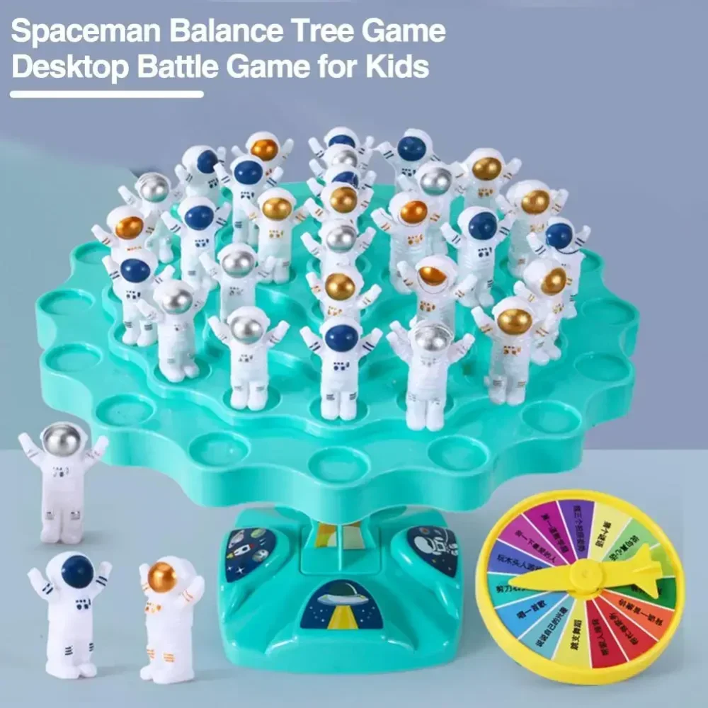 

Spaceman Balance Tree Game Puzzle Early Education Game Astronaut Balance Games Fun Space Puzzle Toys for Kids Set of For Leisure