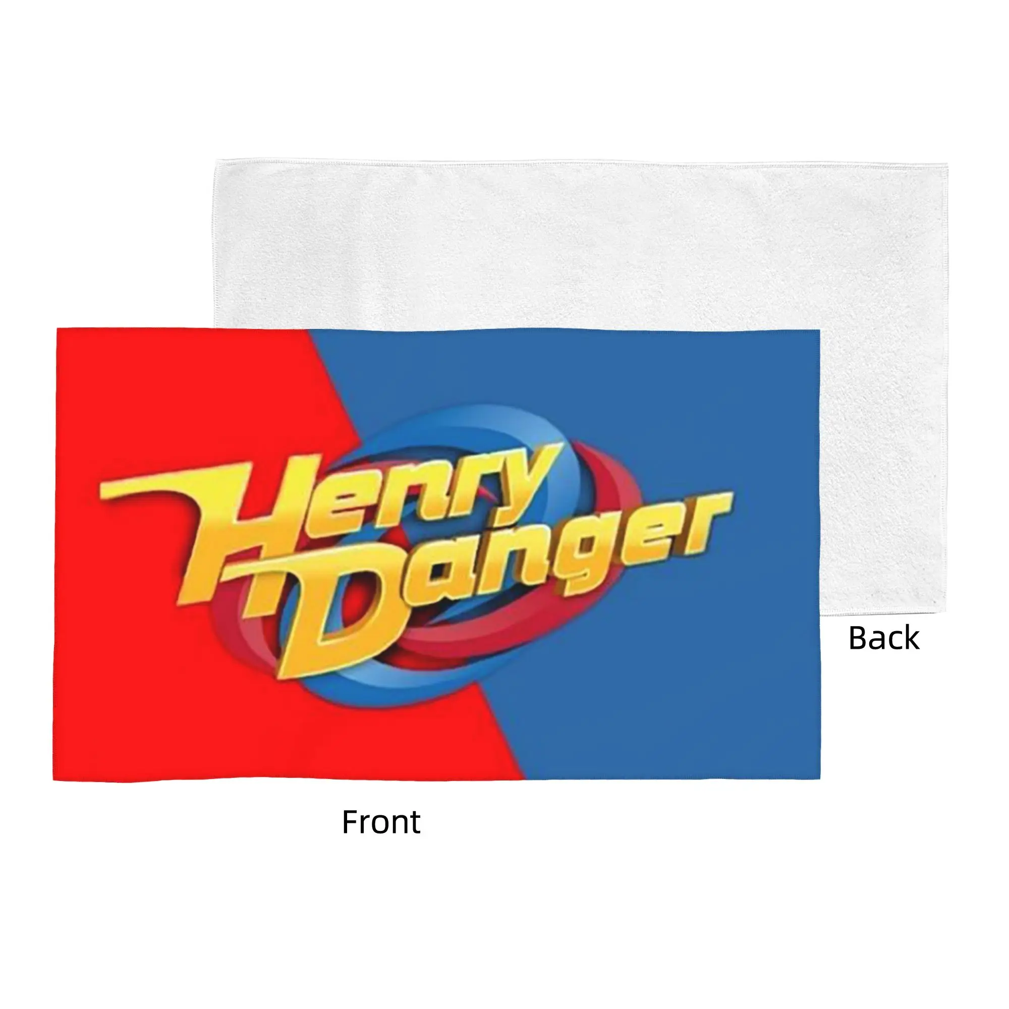 Custom Henry Danger Soft Face Towel Quick Dry Pool Bath Cotton Towels Absorbent Quick
