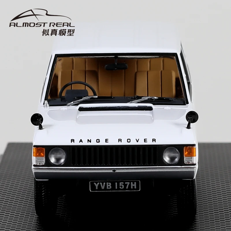 Modèle de simulation de voiture en alliage pour garçons, jouets de simulation de chaise, Land Rover, Range Rover, boutique, génération 1970, 1:43