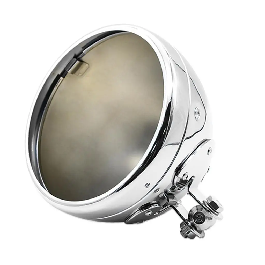 

7.4" Motorcycle Retro Headlight Cover Housing for Halley FLST FXST