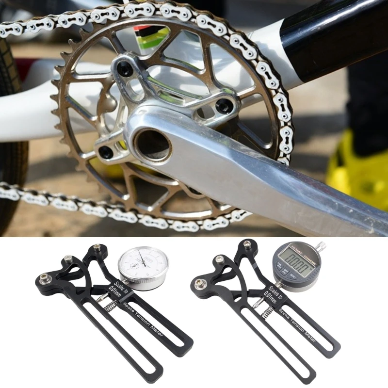 Bicycles Tension Meter Measuring Tool Aluminum Alloy Bike Spokes Indicators Bike Wheel Spokes Checker Easy to Use 24BD