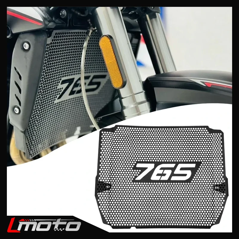 

2023 2024 Motorcycle Accessories Radiator Guard Cover Grille Grill For Triumph Street Triple StreetTriple 765 R RS Moto2 Edition