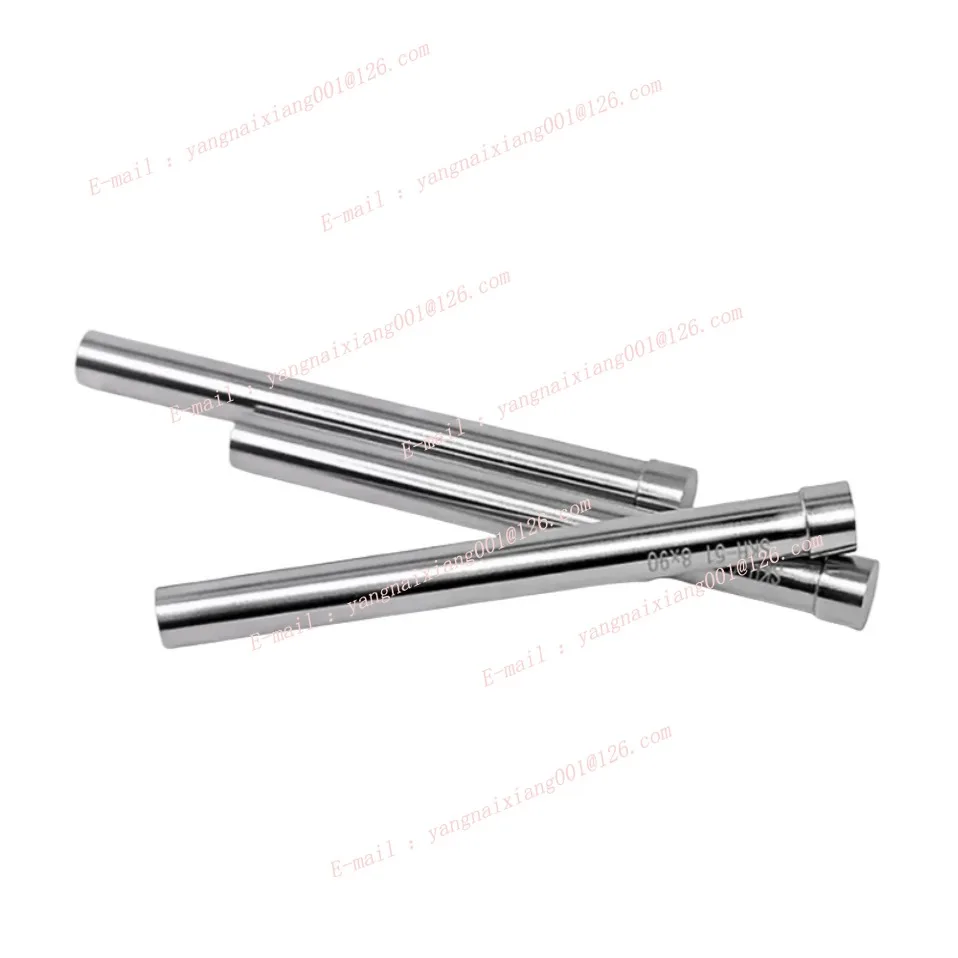 1pc SKH51 Ejector Pins HSS Punch Straight Ejector Push Rods T Type Punch Pin Φ12-12.9mm Plastic Mold Accessories