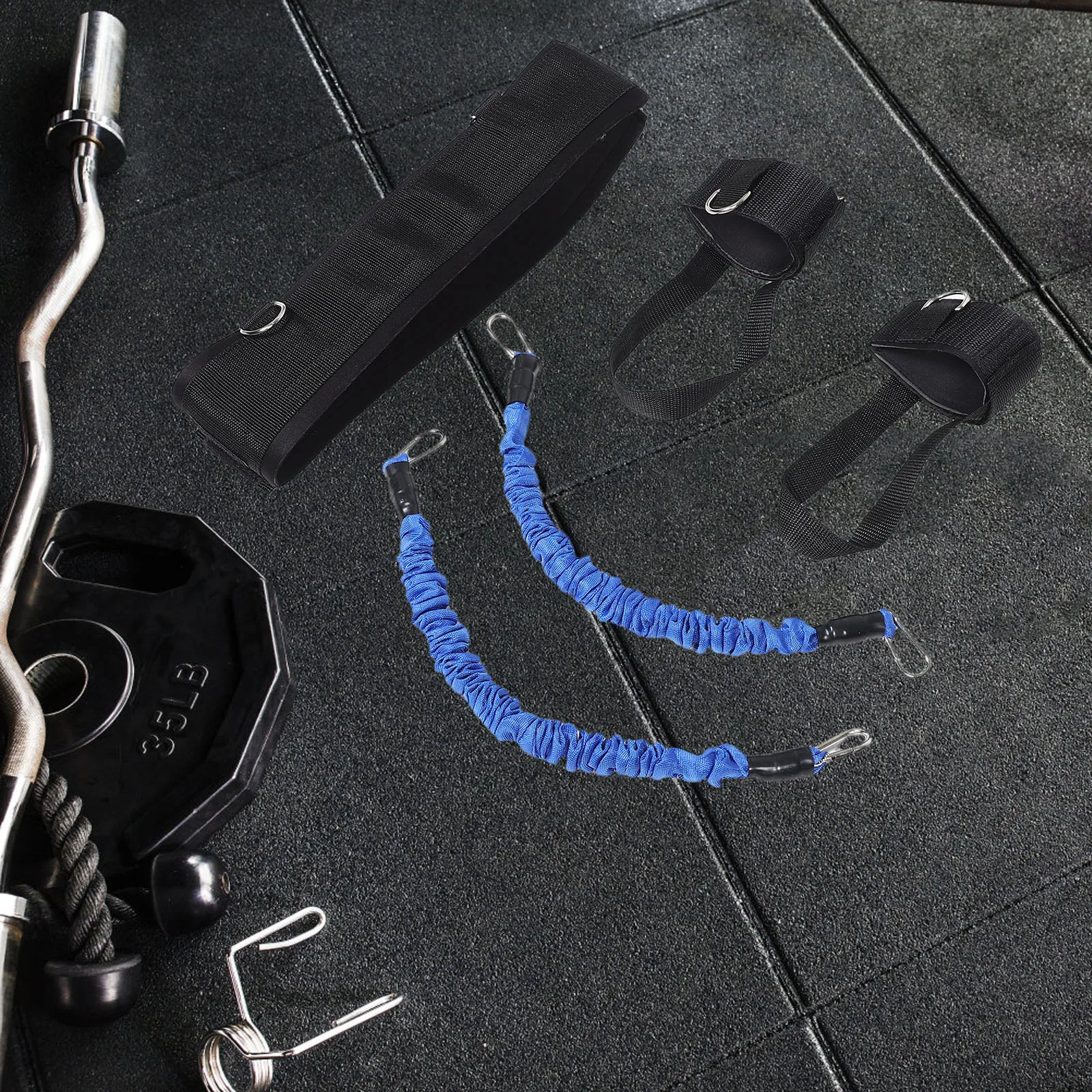 

1Set Jump Training Bands Resistance Cord for Leg Strength Speed Power Development Equipment Home Workout