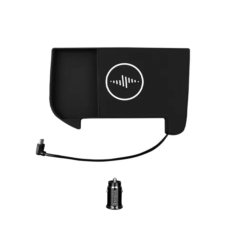 15W Car Wireless Charger Mobile Phone Fast Charging Holder LHD For Lexus NX 2022 2023 2024 350H NX350H Accessories-N26R