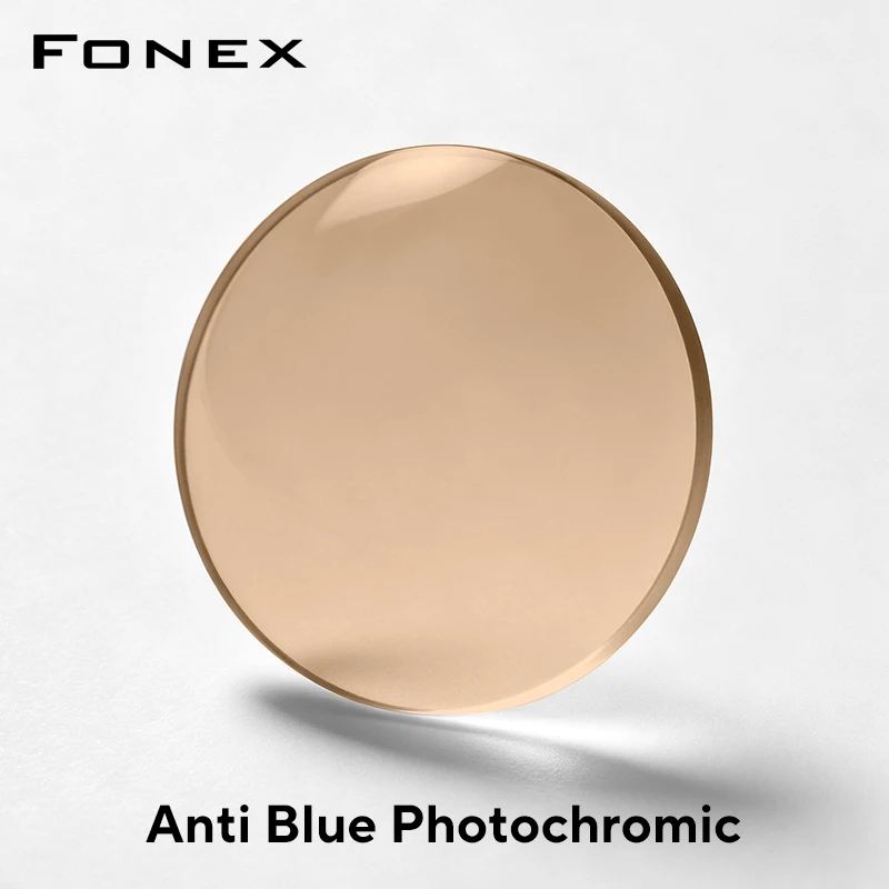 Anti Blue Photochromic Optical CR-39 Resin Aspheric Glasses Lenses 1.56 1.61 1.67 Prescription Myopia Lens Lentes Customized