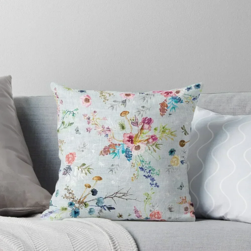 

Wild Meadow Throw Pillow Covers For Sofas New year Christmas Covers For Cushions autumn pillowcase pillow