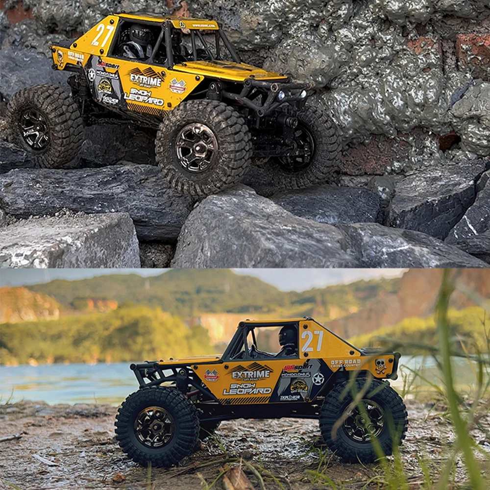 新品　RC クローラー　udirc 1/24 4x4 オフロードトラック 1/24 RC クローラー UDIRC UCX2405 ブラシレス/ブラシ付きモーター 4WD