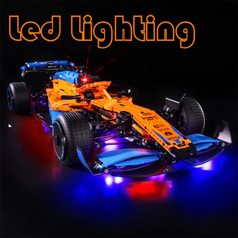 Lighting Set For 42141 Technic Speed Champion McLarensed Formula 1 Racing Car Not Include Building Block (Only Led Light Kit)