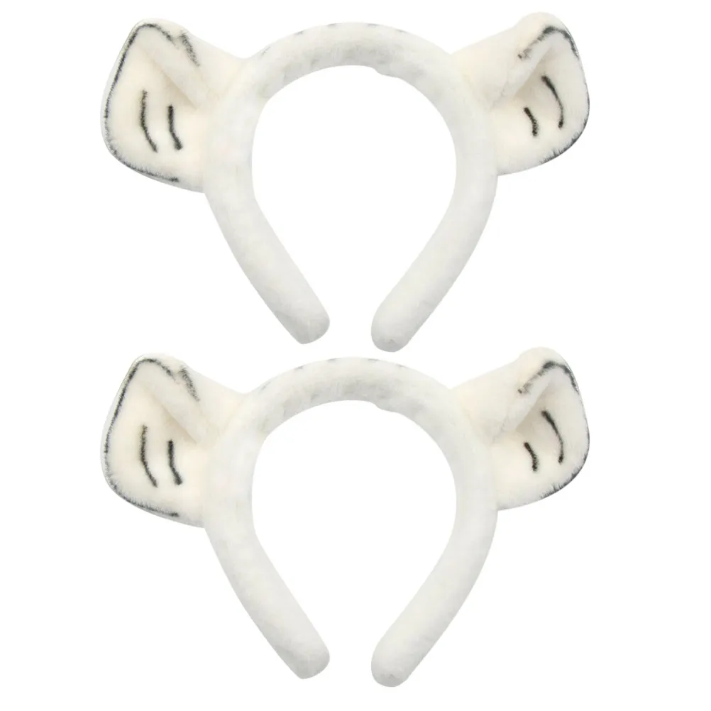 

Tiger Ear Headbands Lightweight Comfortable Headdress for Women Daily Party Styling Hair Accessories Fashion Animal Hair Hoops