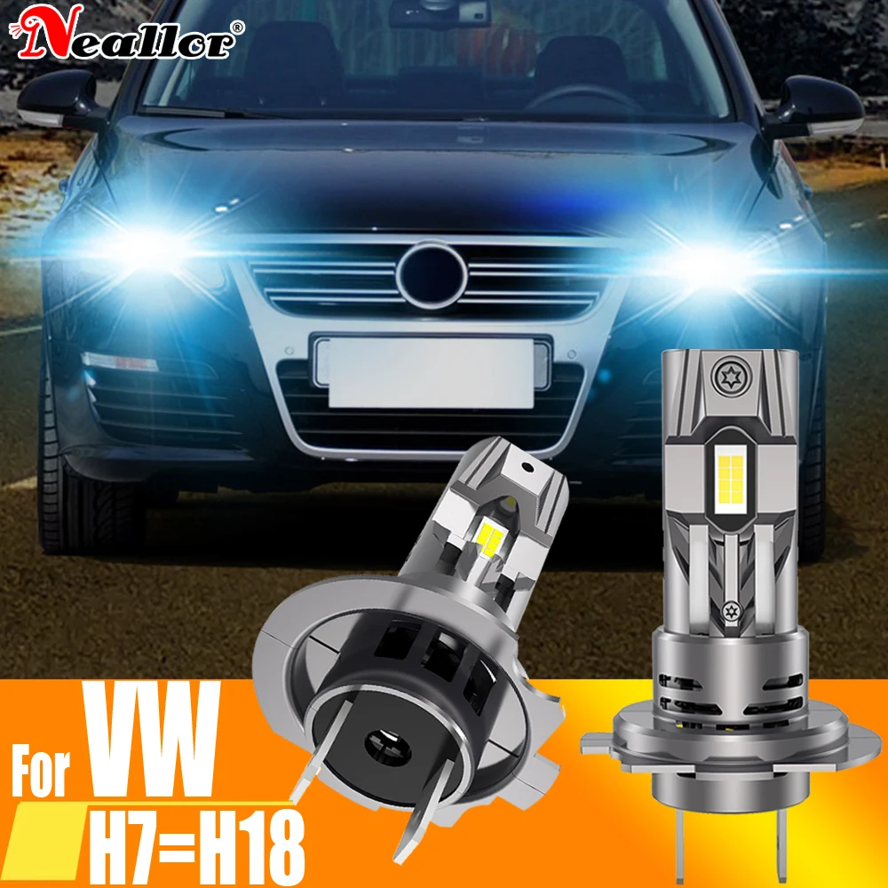 H7 Led Canbus Reflektor Samochodowy Blub Moto Lampa 12v Do VW Passat B6 CC B7 B8 B5 5 Golf 6 7 4 Gti MK5 MK6 MK7 MK3 MK4 Jetta T5