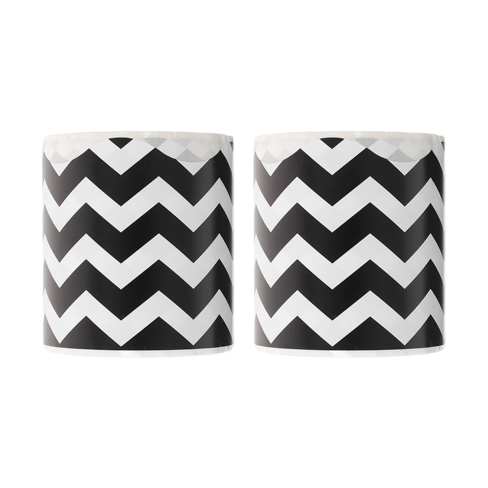 

2 Rolls Cartoon Pattern Border Trim Bulletin Board Decorative Paper Wall Blackboard Classroom Office Festival Supplies Removable