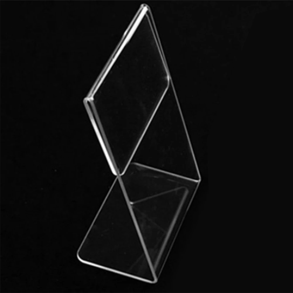 Voltvibe-Acrylic Clear Card Holder Stand A4,Sign Label Frame, Desk Card Holders,3Mm Business Card Display Holder (1 PCS)