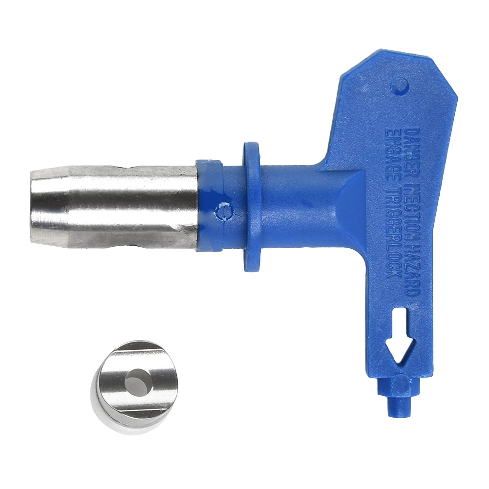 

Насадка для безвоздушного распыления, сменная насадка для синей краски, легированная сталь 211/313/315/415/417/515/517/523/623, инструмент для распыления краски