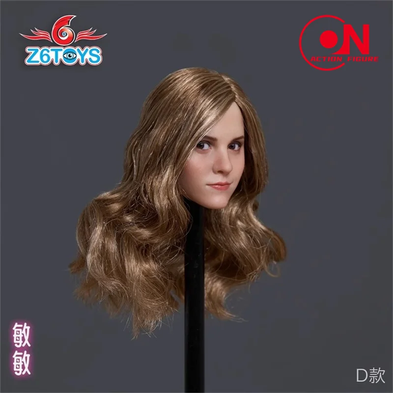 Z6TOYS ZC012 1/6 Scale Emma Watson หัว Sculpt Movable Eyes หัวแกะสลักรุ่น 12 ''ทหารหญิง Action Figure Body