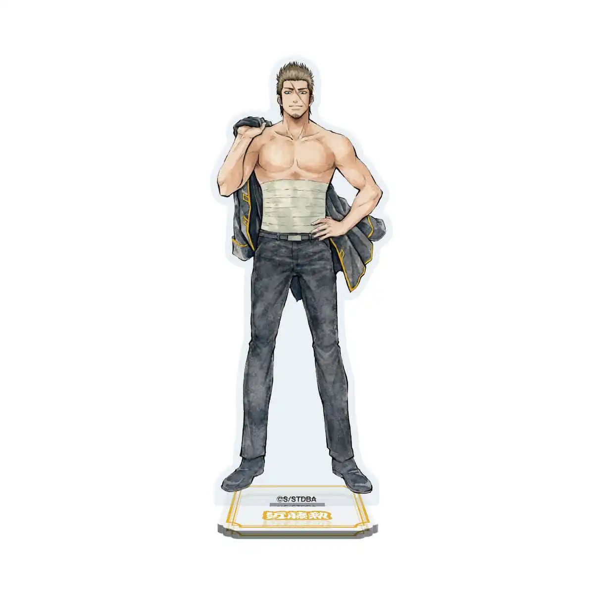 게임 오키타 소고 다카스기 신스케 아크릴 스탠드 인형, 애니메이션 사카타 긴토키 히지카타 토시로 피규어 모델 플레이트, 코스프레 장난감 선물