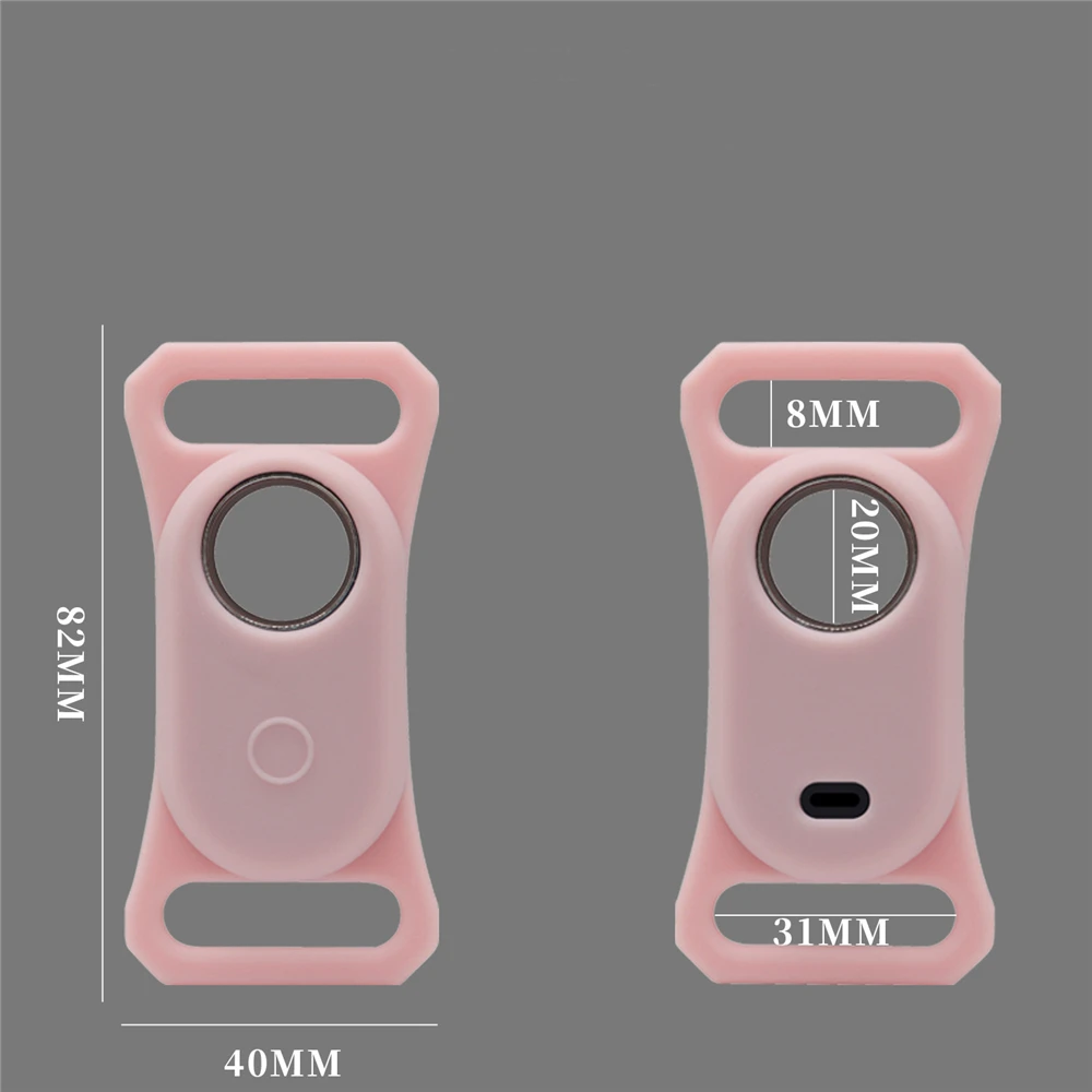 

Silicone Protective Case for Samsung Galaxy SmartTag2 Case Dog&Cat Tracker Cover for Galaxy Smart Tag 2 Holder For Pets