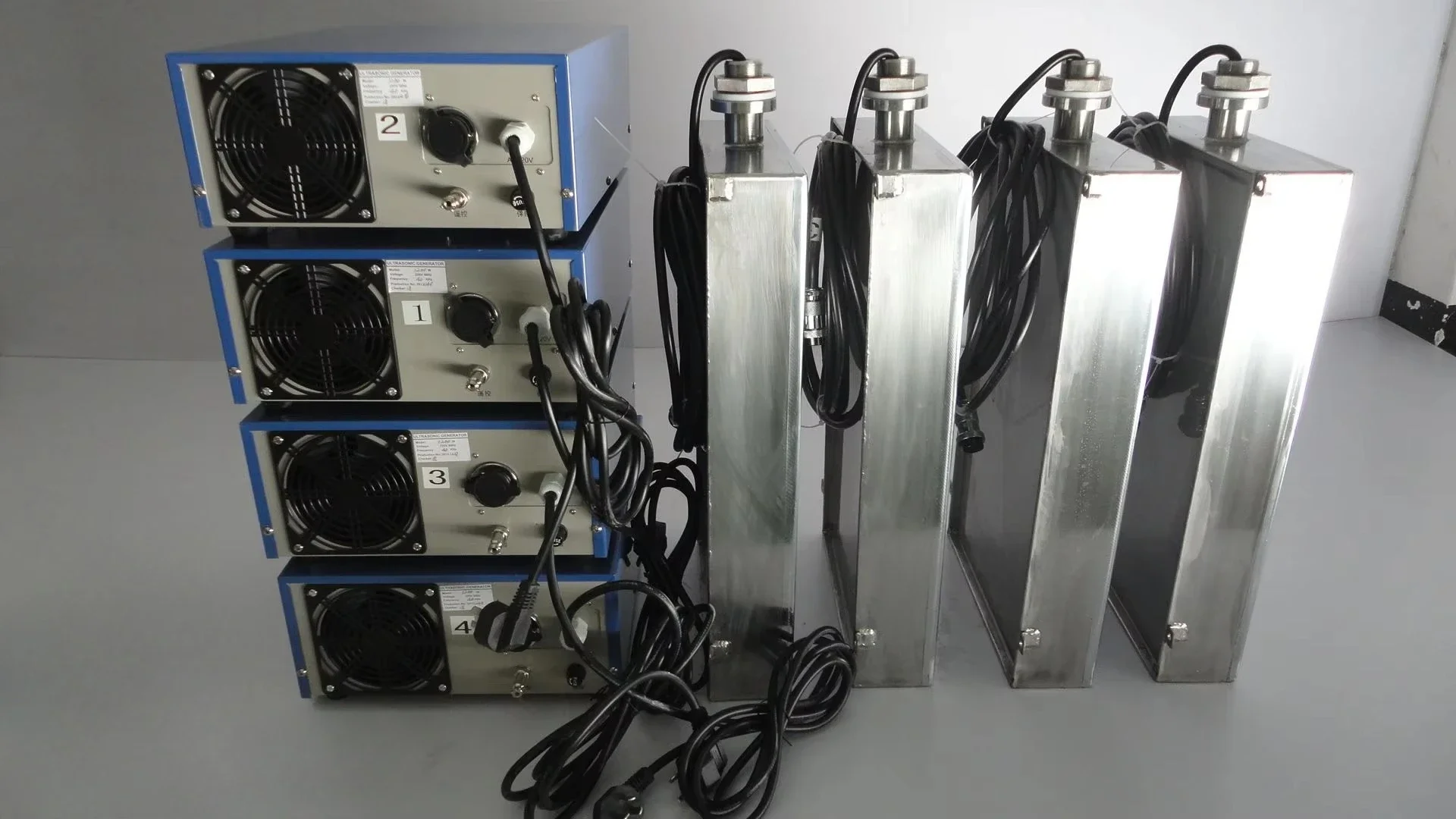 exquisite craftsmanship 1000W Side Ultrasonic Immersion Transducer Assembly with Digital Cleaning Generator
