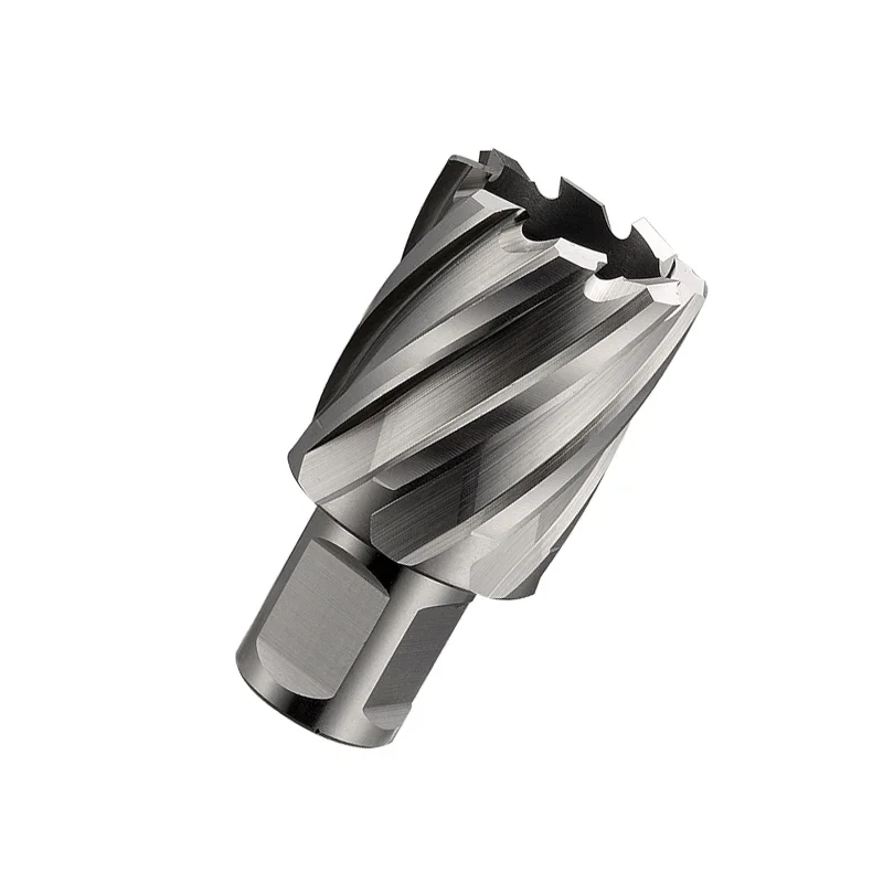 

CHTOOLS HSS Weldon Shank Annular Cutter Core Drill Bit High Speed Steel Hard Metal Cutting Tools for Plastic on Sale