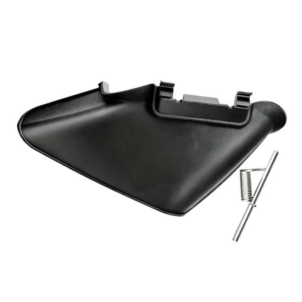 1 Piece Black Side Discharge With Hinge Spring Pin For Craftsman 731-04177 Lawn Deck Grass Board Replacement Part