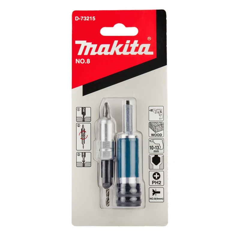 Imagem -06 - Makita-gauge Broca Countersink Drive Bit Multifuncional Lote Carpintaria Combinação Acessórios Ferramenta 10