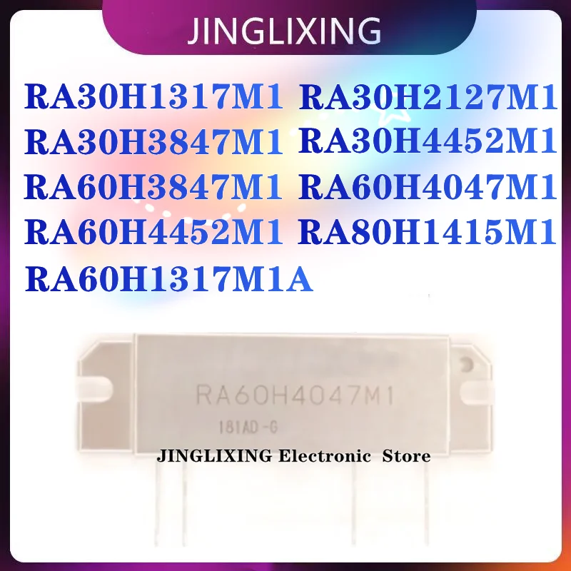 1pcs/lot New RA60H3847M1 RA30H3847M1 RA30H1317M1 RA30H2127M1 RA60H4047M1 RA60H1317M1A RA80H1415M1 RA60H4452M1 RA30H4452M1