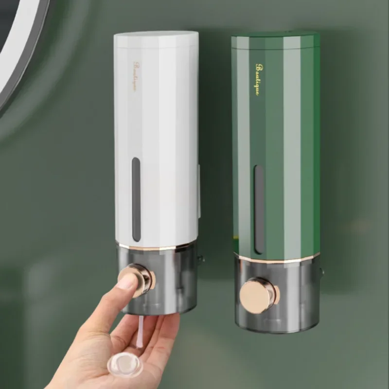 450ml-manual-wall-mounted-bathroom-liquid-soap-dispenser-washing-hand-sanitizer-family-hotel-shower-gel-bathroom-accessories