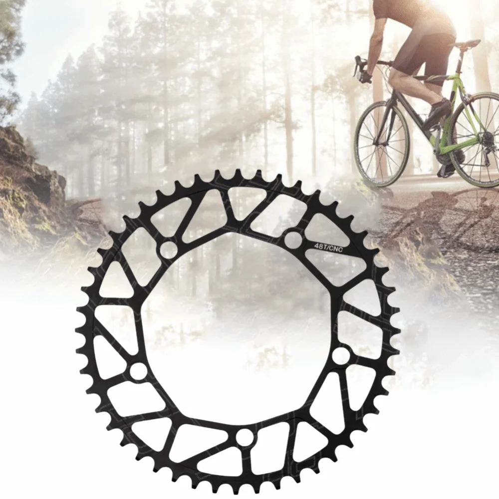 

Durable 48T Bicycle Chainring 130BCD Lightweight Bike Crank Chainring High Performance Bike Sprocket Crankset Accessory
