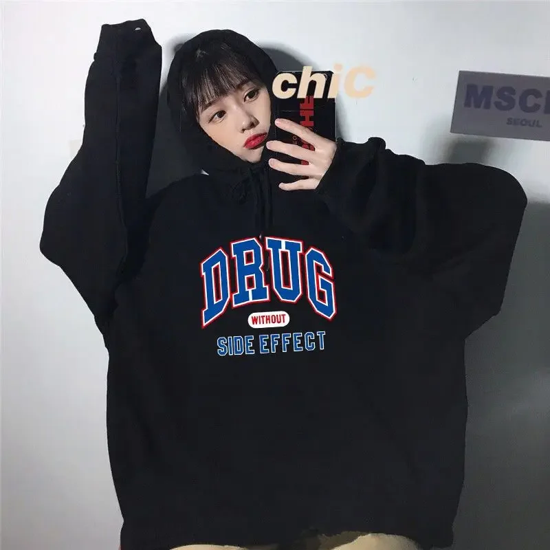 Women Hoodies Women Hooded Shirt Winter 2024 Thicken Women Sweatshirts Korean Hoodies Woman Causal Pullovers Female New Hoodies