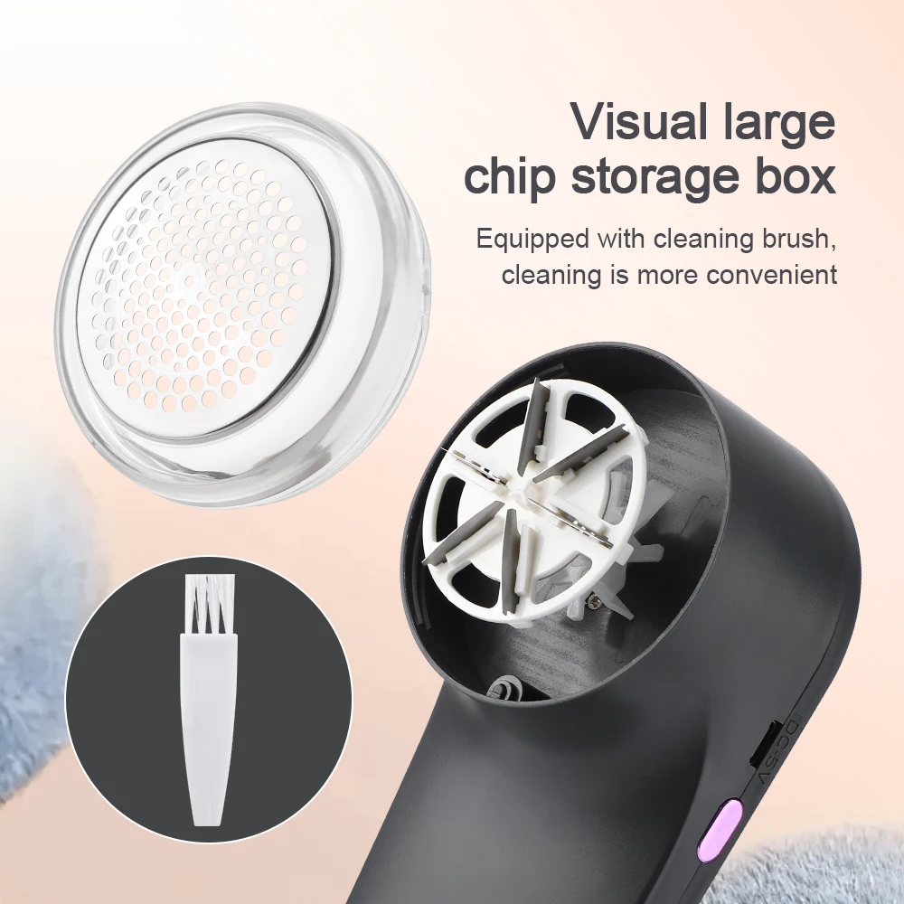 USB Rechargeable Electric Lint Remover Home Portable Hairball Trimmer Pellet Fabric Shaver For Clothes Fuzz Removing Machine