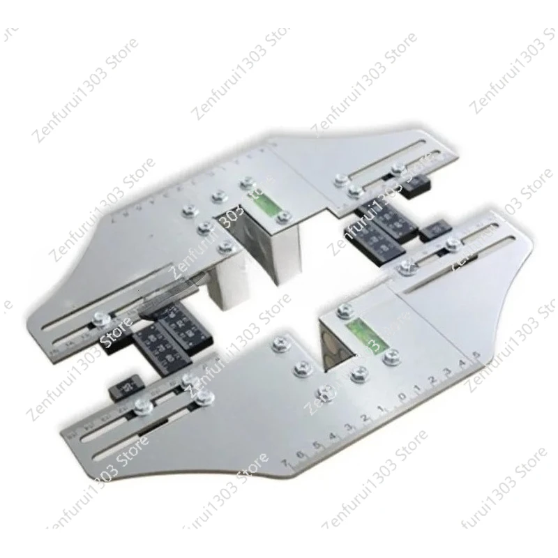 Double Track Elevator Lift Guide Ruler Rail Positioning Ruler