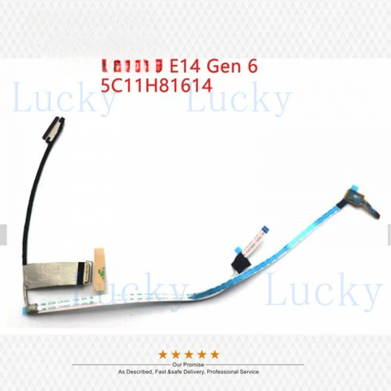 

f New 5C11H81614 For Lenovo E14 Gen 6 Laptop LCD Cable Screen Connect Wire Line