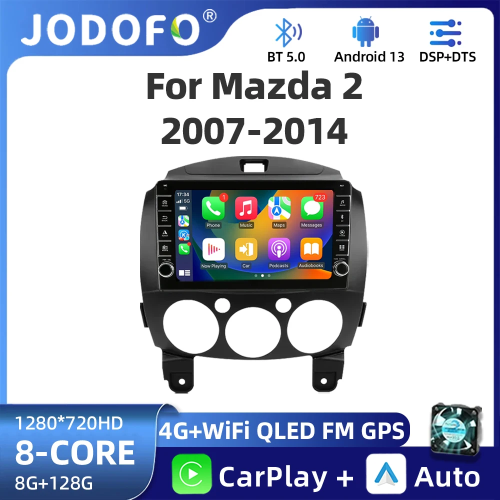 

Car Android Radio Multimedia Player For MAZDA 2 Mazda2 2007 2008 2009 2010 2011 2012 2013 2014 GPS Navi 2din 2 din Autoradio