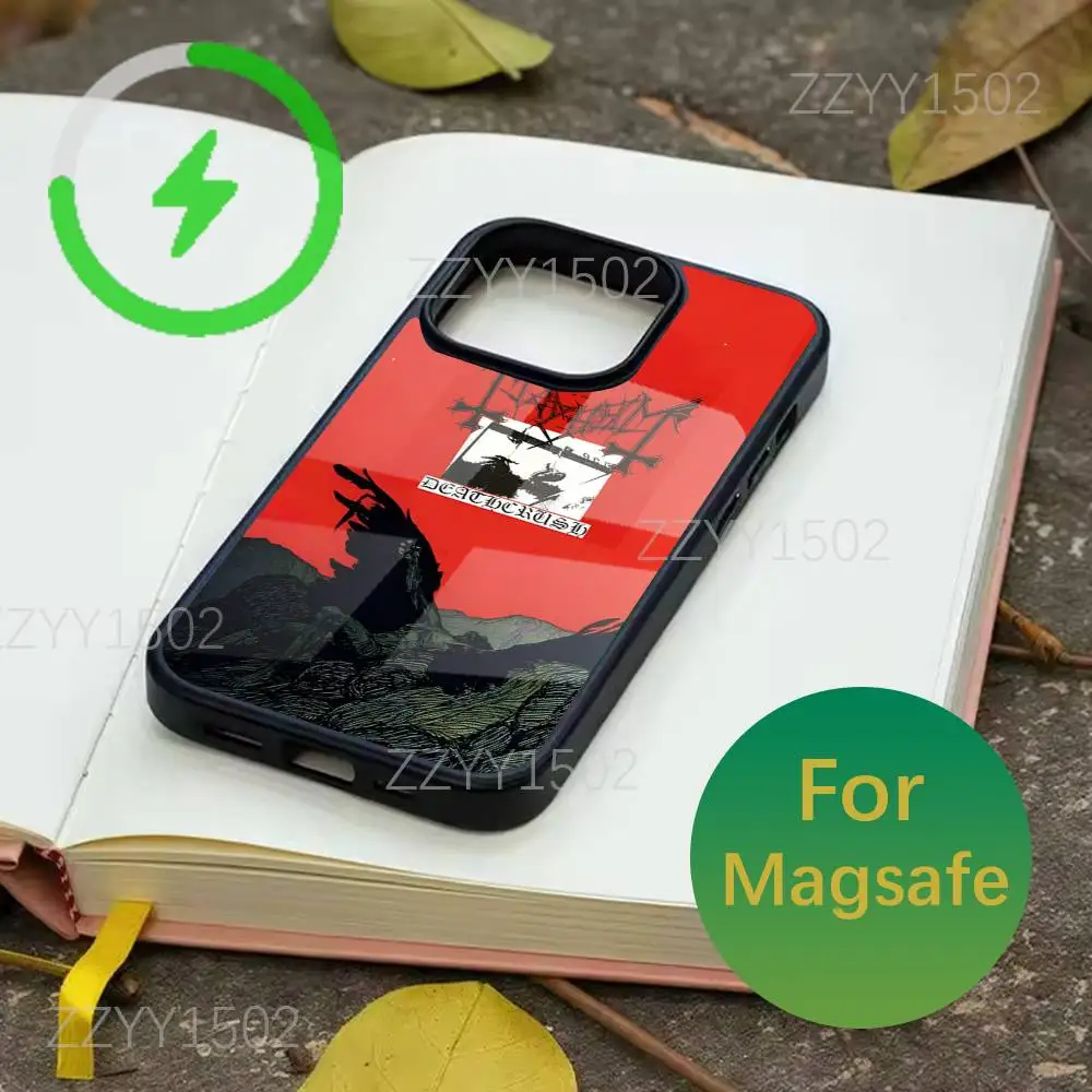 حافظة هاتف Mayhem Live In Leipzig Burzum لهاتف iPhone 17,16,15,14,13,12,11,Pro,Max,Plus,Mini,SE4,E Magsafe للشحن اللاسلكي #3