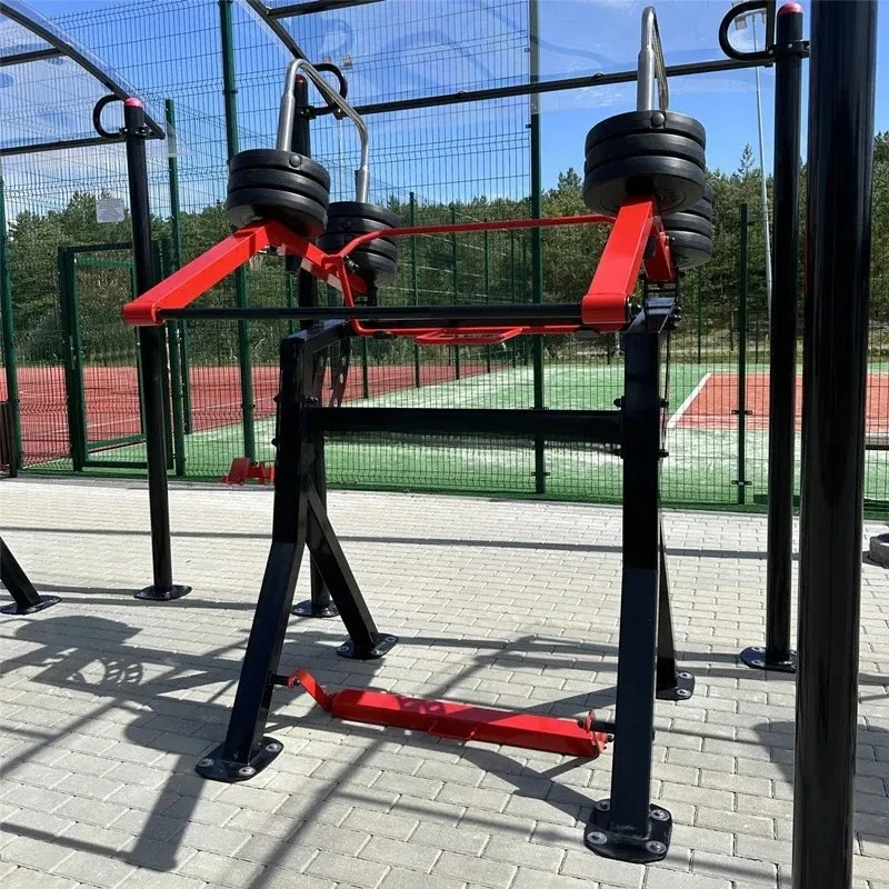 Outdoor Lateral Raise Trainer Attachment For Squat Rack Standing Machine Shoulder Press Machines