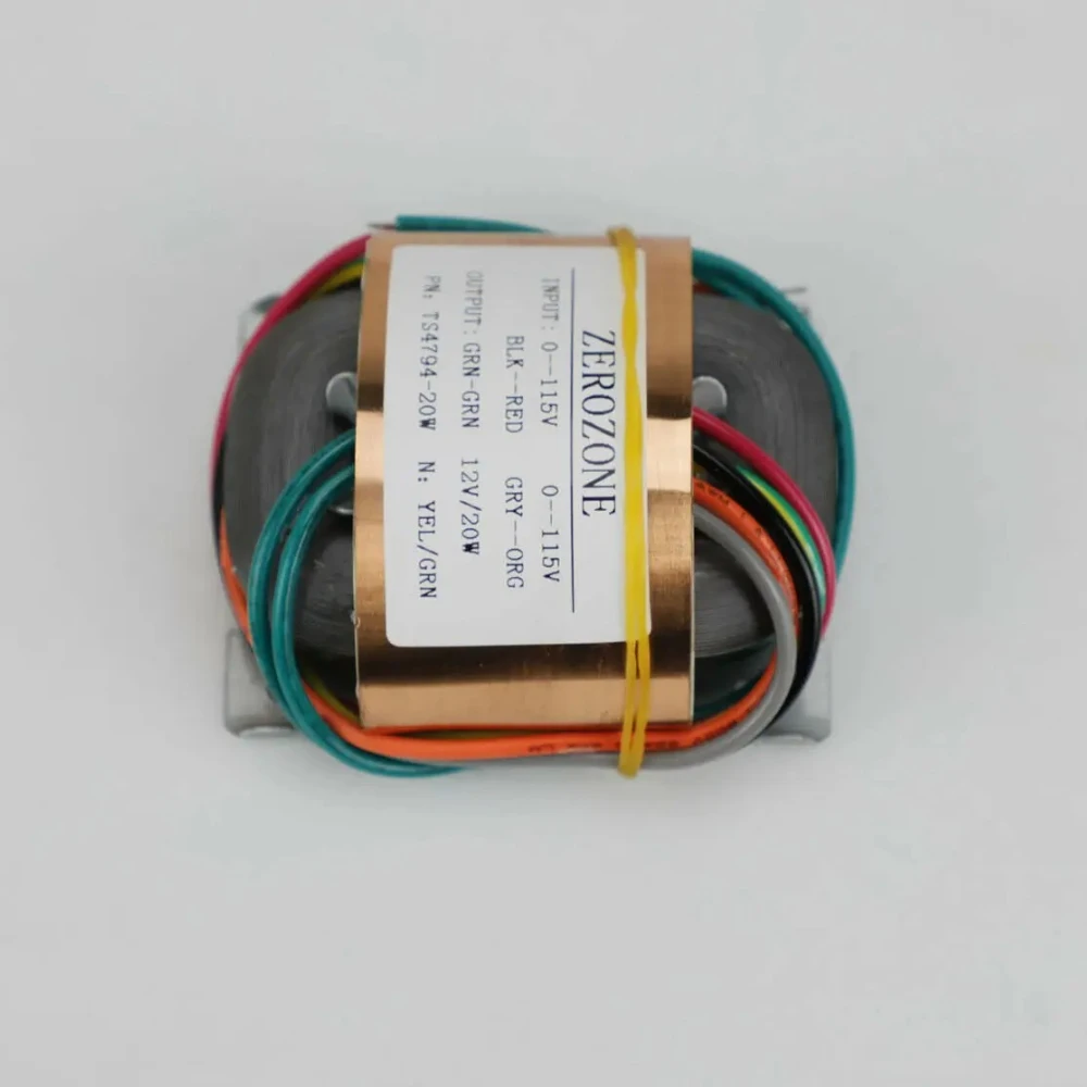 GZLOZONE 20VA Pure Copper R-core Transformer 6V / 9V /12V /15V/ 18V  L16-2-1