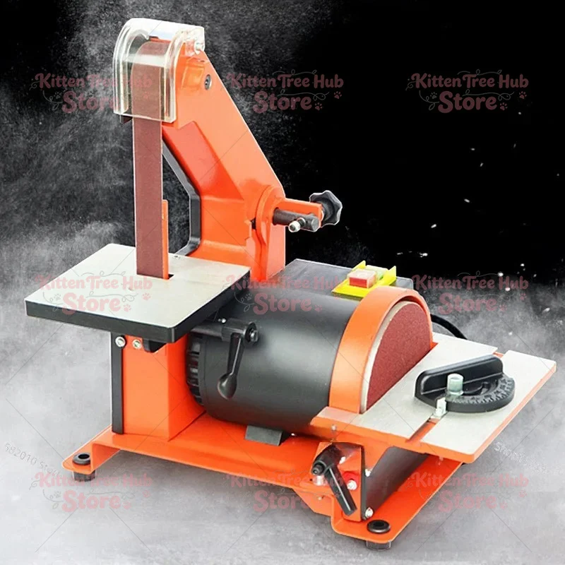 350W Copper Motor Belt Sander, Benchtop Sanding & Grinding Machine