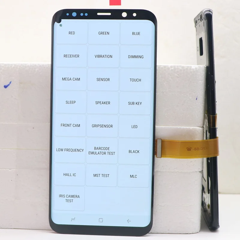 AMOLED S8 PLUS LCD Screen For Samsung Galaxy S8+ G955 G955A G955U G955F G955V G955FD Display Touch Digitizer Assembly