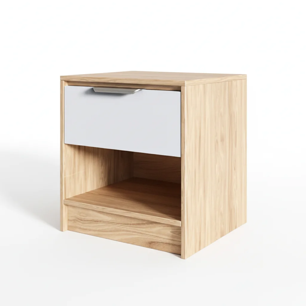 xx-Pretty White Chest of 4 Drawers Wood Storage Cabinet for Bedroom Living Room & Apartment*
