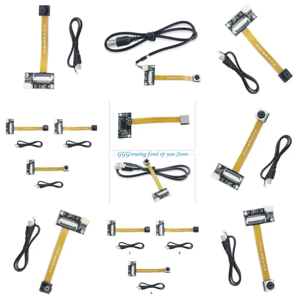 H9EB OV5693 وحدة كاميرا USB 5 مليون بكسل ضبط تلقائي للصورة 180 درجة وحدة كاميرا ويب لأجهزة الكمبيوتر وأجهزة الكمبيوتر المحمولة