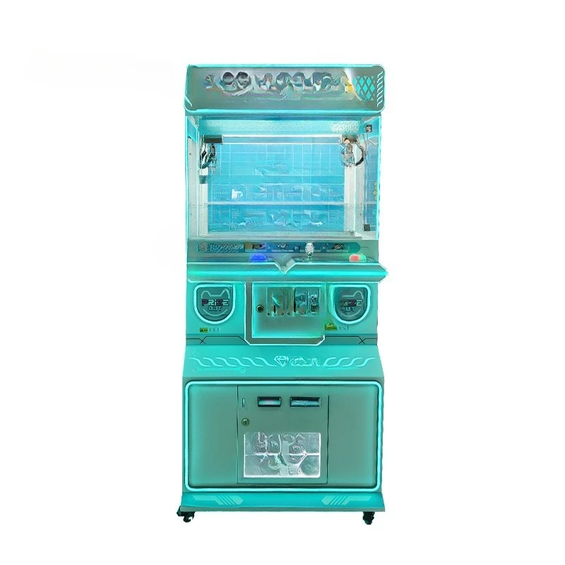 Double mini small doll grabbing machine, single clip doll machine, four gift machine game machine